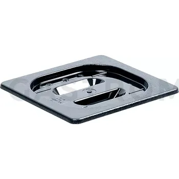 Nádoba na led Víko z černého polykarbonátu GN 1/6 | STALGAST, Standard