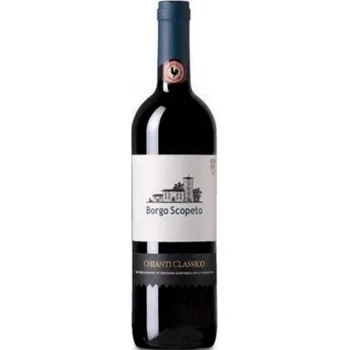 Víno Chianti Classico DOCG Borgo Scopeto , Obsah 0,375 l
