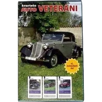 Sběratelská karetní hra KVARTETO AUTO VETERÁNÍ 62006