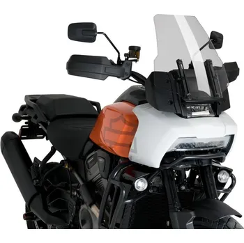 Plexi Touring Screen 20840 HARLEY DAVIDSON PAN AMERICA RA1250 (21-23), PAN AMERICA SPECIAL RA1250S (21-26), PAN AMERICA SPECIAL RA1250SE (25), PAN AMERICA SPECIAL RA1250ST (25-26) Čirá (W)