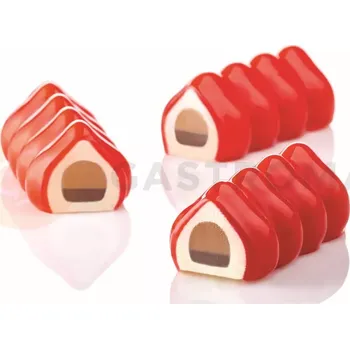 Kuchyňská sůl Silikonová forma na monoporce - 400x300 mm, 5 ks x 360x43x36 mm, 360 ml - PX4310S | PAVONI, Soft