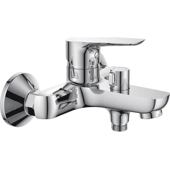 Vodovodní baterie LOTTA nástěnná vanová baterie, rozteč 150mm, chrom (otočný přepínač)