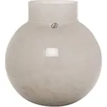 Skleněná váza Ernst Beige 25 cm