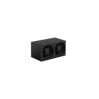 Natahovač hodinek SWISSKUBIK Double SwissKubiK wood Matt Black Wenge