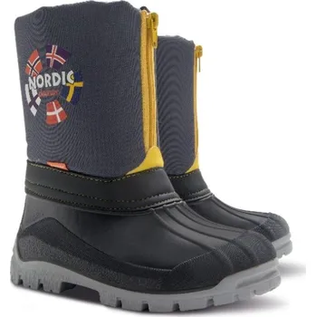 Chlapecké sněhule Demar New Nordic B šedá - Dětské sněhule 27-28