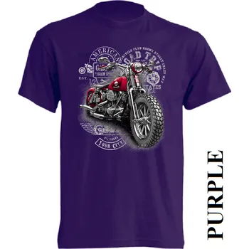 detske-levne-bavlnene-tricko-potisk-motorka Barva: Purple - purpurová, velikost: 164