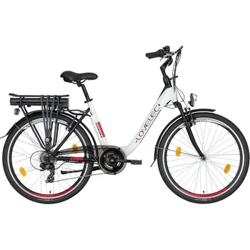 Elektrokolo Recenze Lovelec Norma 10 Ah 26" bílé/červené 2023 18"