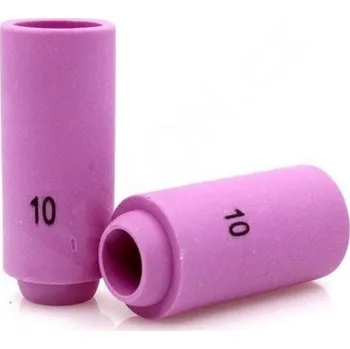 Příslušenství ke svářečce Keramická hubice č.10, 16,0x47mm pro hořáky TIG 17/18/26 10N45