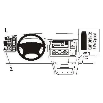 Brodit ProClip montážní konzole na palubní desku pro Chevrolet Pickup 03-06, 803122