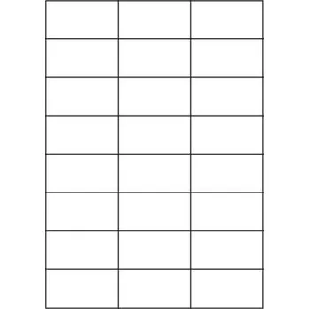 Speciální papír etikety 70x36 mm, 2400 ks