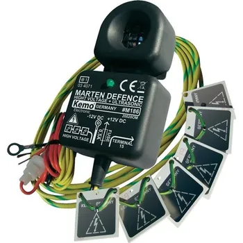 Odpuzovač zvířat Odpuzovač kun a hlodavců s vysokonapěťovými plochami Kemo M186