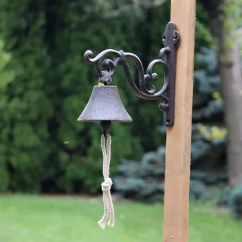 Domovní zvonek Zvonek litinový s ornamenty