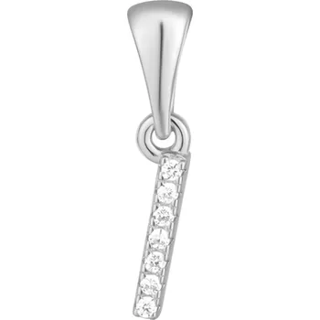 Přívěsek Stříbrný přívěsek iniciála písmeno I