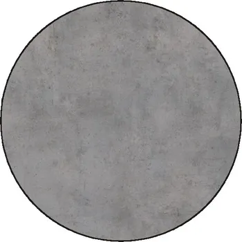Stolová deska DESKTHERAPY Kulatá ( kruhová ) deska na stůl - Chicago beton Tloušťka desky: 18 mm, Průměr stolové desky: 40 cm