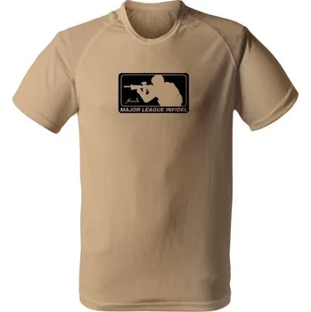 Pánské tričko Funkční tričko Major League Infidel - písková