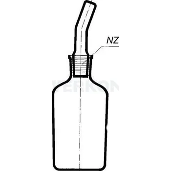Láhev Láhev kapací, čirá, SIMAX, Objem [ml]: 500, NZ: 29/32