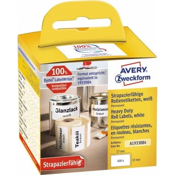 Samolepící etiketa Odolné termoetikety 57 x 32 mm 400 ks DYMO 1933084