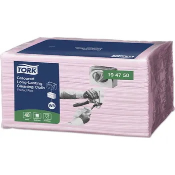 194750 Tork barevný program, červená (toalety), W8