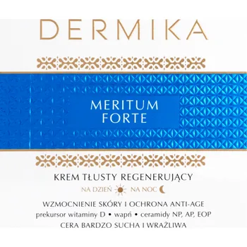 Pleťový krém Dermika Meritum Forte mastný krém na obličej, 50 ml
