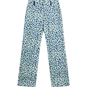 Dámské kalhoty J.Lindeberg W kalhoty nepromok Evertine Rain - bílo modro žluté: Dámské L