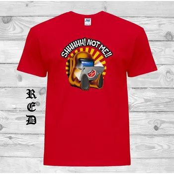 Chlapecké tričko detske-levne-bavlnene-tricko-potisk-Among-Us Barva: Red - červená, velikost: 104