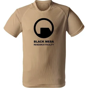 Pánské tričko Funkční tričko Black Mesa Research Facility - písková