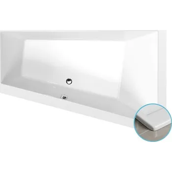 Vana TRIANGL R SLIM asymetrická vana 180x120x50cm, bílá