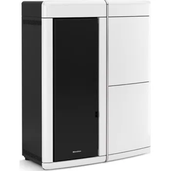 Krbová kamna Extraflame Evelyne Idro 2.0 - bílá