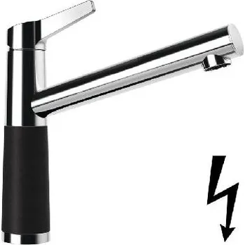 Vodovodní baterie SCHOCK SC-510 - Dřezová baterie, Nero/chrom 554003GNE