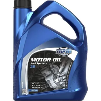 Motorový olej MPM Semi Synthetic SN 10W40 5L 04005S