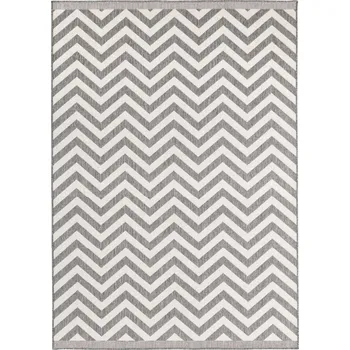 Koberec Hanse Home Kusový koberec Twin Supreme 103432 Palma grey creme – na ven i na doma Rozměry koberců: 80x350