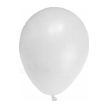 Balónek Nafukovací balónek bílý "M" [10 ks]