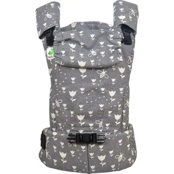 MoniLu UNI START nosítko - Tulips Stone - Klasik - batohové popruhy