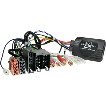 Autorádio Adaptér pro ovl.z volantu AUDI A3 / A4 / TT s ISO konektorem a aktivním audio systémem <br />Výrobce: Connects2 - 240030 SAD003