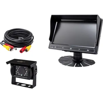 Couvací kamera Kamerový set - 7" monitor, 2 vstupy
