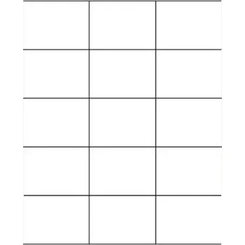 Speciální papír Etikety PRINT 70x50,8 mm bílé pololesklé 250 g/m2 (50xA4)