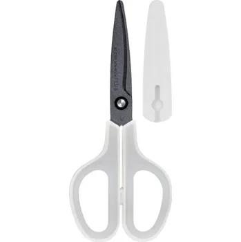 Kancelářské nůžky Nůžky PLUS SC-175SF teflonové bílé, 7 " 174mm PLUS