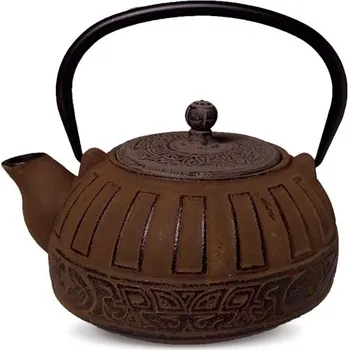 Konvice na čaj Čajová zahrada Japonská litinová konvice Shaoyang 800ml s podložkou