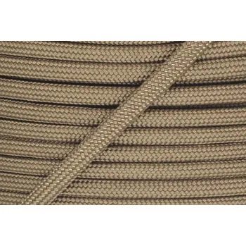 Lano Paracord 550 hnědá Jednotka: 50m