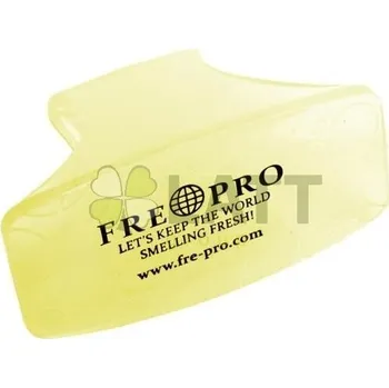 Osvěžovač vzduchu FrePro Bowl Clip vonná WC závěska Citrus žlutá