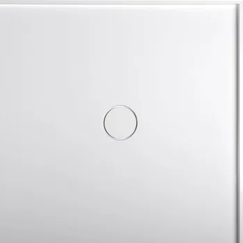 Sprchová vanička MIRAI sprchová vanička z litého mramoru, čtverec 100x100x1,8cm, bílá