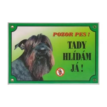 Značení Tabulka Knírač černý