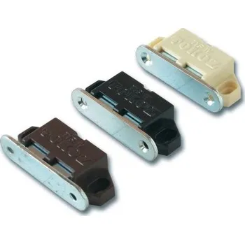 Nábytkové kování Magnetická sklapka slon.kost BL.á 2ks