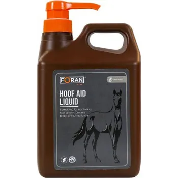 Kopyta Hoof Aid Liquid - tekutý biotin pro zdravá kopyta 2,5 l