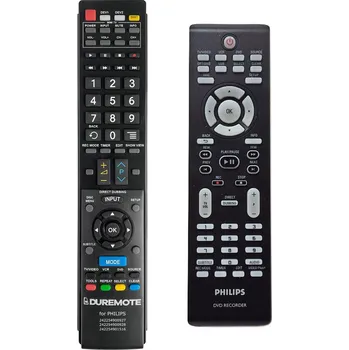 Dálkový ovladač PHILIPS 242254901516 + ovládání TV (mini TV) - dálkový ovladač duplikát