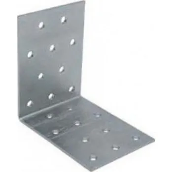 Tesařské kování Koelner Rovnoramenný perforovaný úhelník D-KP 60 x 60 x 60 mm | cena za ks