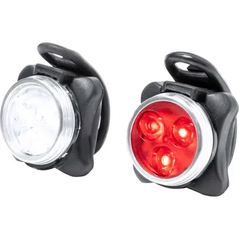 Cyklosvítilna Sada dobíjecích světel na kolo Remko