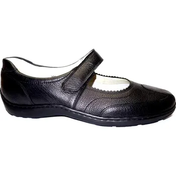 Dámské baleríny Vycházková obuv-flexiblová, Waldläufer, šíře H, černá: Černá Hladká kůže 30,2 45,5 H - rozšířená (28285-28290)