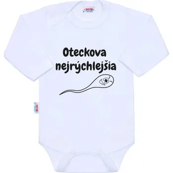 Kojenecký body Body s potlačou Oteckova najrýchlejšia