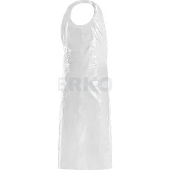 Pracovní zástěra Zástěra pracovní, jednorázová, polyethylenová, Balení [ks]: 100